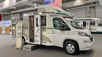 Wohnmobil, außen, Beifahrerseite