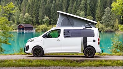 Vivaro, Aufstelldach, Seitenansicht