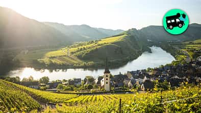 Moselsteig, Mosel, Weinberge, Wandern
