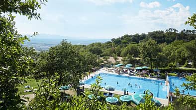 Pools, Landschaft, grün, Sonne, baden 