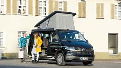 Aufstelldach-Camper, Campervan, Pärchen