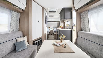 Wohnwagen Hobby Ontour 460 dl Interieur