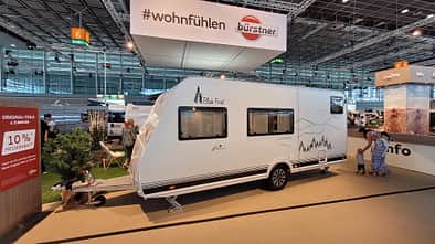 Caravan, Außen, Messe Düsseldorf, Wohnwagen, Schwarzwald, Design