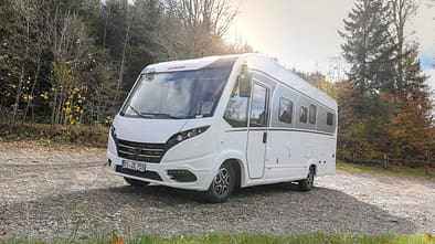 Frontansicht, Außen, Trend, Integriert, Vollintegriert, Reisemobil, Straße