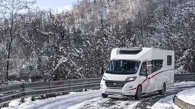 Fahren im Winter - Fahrbahn