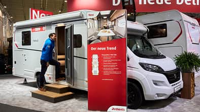 Messe, Trend, Außenaufnahme, Wohnmobil