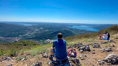 Panorama, Aussicht, Menschen, Seen, Berge