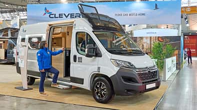 Campingbus, Messestand, Citroen Jumper