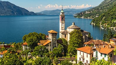 Lago Maggiore Piemont Stellplatz Fokus i