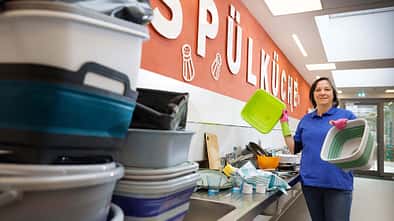 Spuehlschuesseln Camping f