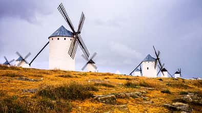 Landschaft, WindmŸhlen, Himmel, €sthetisch