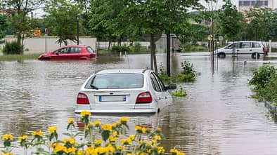 flood in town