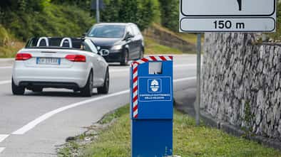 Radarfalle, Blitzer, Italien