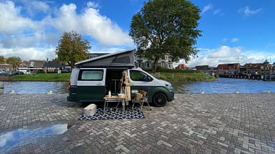 Koche im Camper