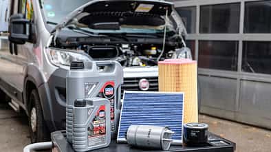 Service Fiat Ducato Öl, Ölfilter und Co.