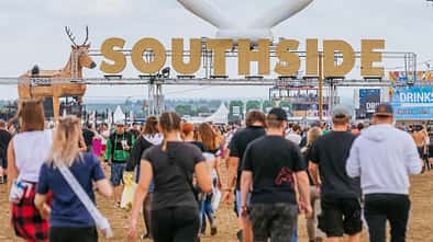NEUHAUSEN, GERMANY - JUNE 23: Visitors are seen during the Southside Festival 2019 on June 23, 2019 in Neuhausen, Germany. (Photo by Thomas Niedermueller/Getty Images)