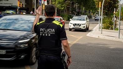 Spanien Polizei Verkehr