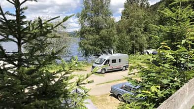 Wald, See, Camping, Campingbus, Schwarzwald