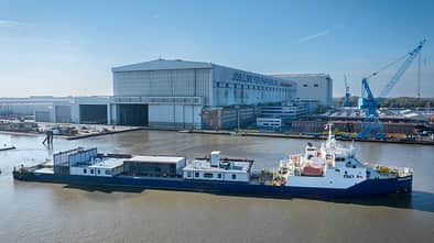 Transport, Offshore-Park, Dolwin Delta, Mayer Werft