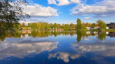 Aussicht am Falkensteinsee