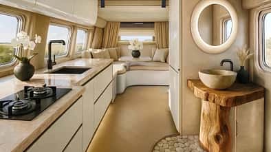 Ananya Campingbus Glampervan Innenraum - Mercedes Sprinter