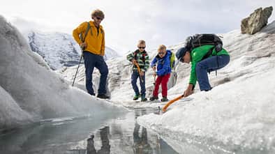 Gletscher, Wandern, Berge, Schweiz