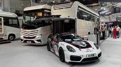 Morelo mit Porsche
