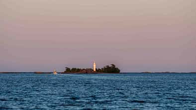 Ostseeumrundung, Ostsee, Roadtrip, Leuchtturm, Sonnenuntergang