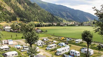 Campingplatz, Berge, Wandern, Österreich