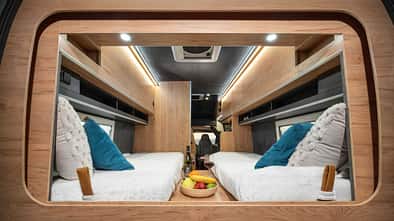 Globe-Traveller, Pathfinder, Campingbus, Heckfenster