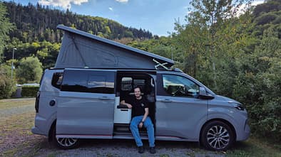Seite, Campingbus, Urlaub