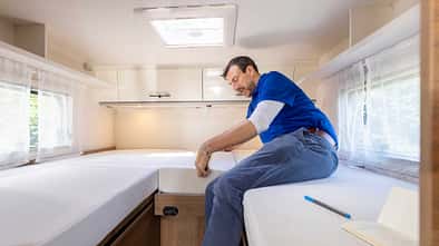 Corigon Innen, Wohnmobil, Camping