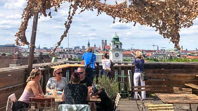 München, Dachgarten, Kulturzentrum, Gasteig