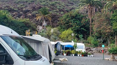 Kanarische Inseln, Reise, Camping El Pinillo, Gebirgstal