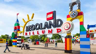 Eingang, Legoland, Dänemark, Billund, Museum