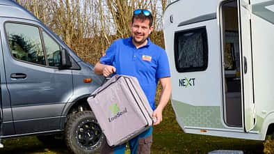 LooSeal Schweißtoilette, Tragekoffer, Toilette