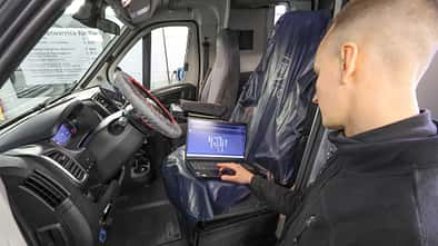 Laptop, Fiat Ducato, ACC, Update, Tempomat, Camping