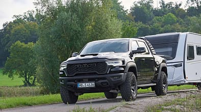 Front, Doge RAM 1500, Camping, Wohnwagen, Caravan