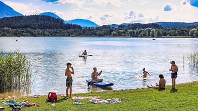 Stellplatz, Camping Ilsenhof, Badesee