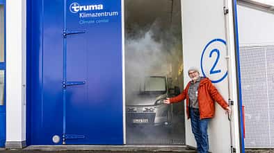 Truma Klimakammer, Combi Neo, Test, Carado Dauertester