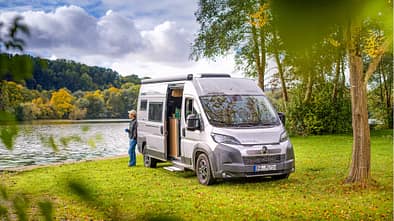 Pössl Summit 600 L, Campingbus, Vorne