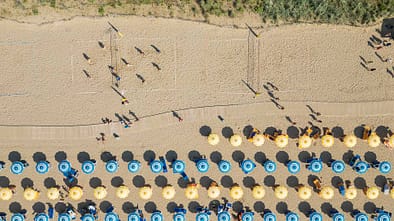 Strand, Italien, Urlaub