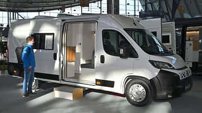 Campingbus, Außenaufnahme, Fiat Ducato