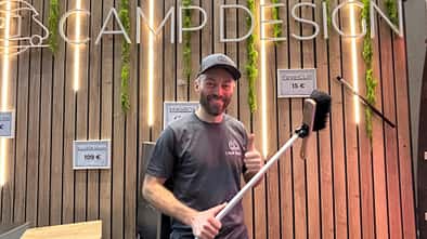 FegerCLIP gewinnt den Innovationswettbewerb Campfire auf der Ideen auf der CMT 2026, Hersteller Campdesign, Benjamin Sessler FegerCLIP gewinnt den Innovationswettbewerb Campfire auf der Ideen auf der CMT 2026, Hersteller Campdesign, Benjamin Sessler