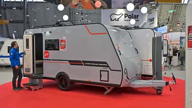 Außenansicht, Sterckeman Sport Edition 420 CP, Wohnwagen, Camping