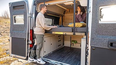 Stauraum, Knaus Boxtime 630 MX, Wohnmobil, Campingbus