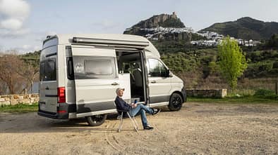 VW Grand California, Dune, VW Crafter, Campingbus, Außen