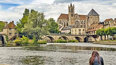 Brücke Paris, Umland, Frankreich