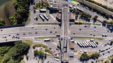Autobahn-Raststätte Würenlos "Fressbalken" Schweiz A1