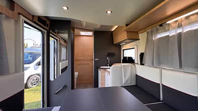 Giottiline Compact CX 64, Wohnmobil, Teilintegriert, Premiere CX 64 Wohnraum, Giottiline Compact CX 64, Wohnmobil, Teilintegriert, Premiere